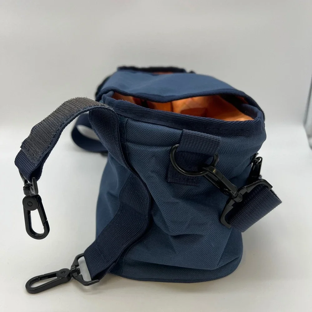 CrapKeeper Organizer Bag Navy Blue Adjustable Drink Holders Multi Pocket
